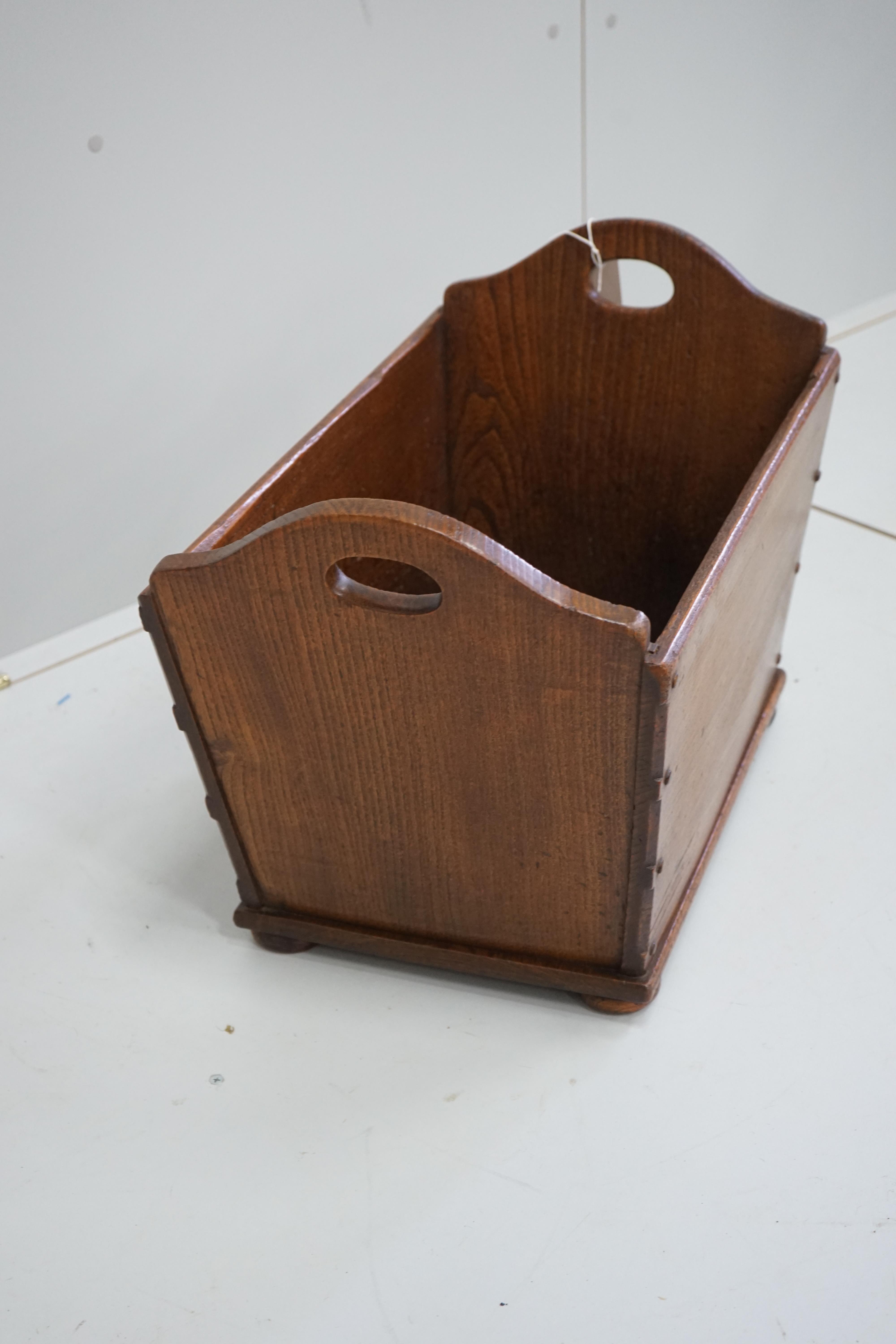 A Russian moulded red acrylic mantel timepiece, width 19cm, and a Secessionist style beech cased timepiece